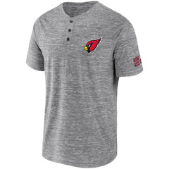 Arizona Cardinals NFL x Darius Rucker Collection Slub Henley T-Shirt Heathered Gray | Fanatics