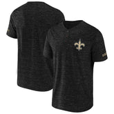 New Orleans Saints NFL x Darius Rucker Collection Slub Henley T-Shirt Black | Fanatics