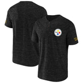 Pittsburgh Steelers NFL x Darius Rucker Collection Slub Henley T-Shirt Black | Fanatics