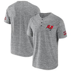 Tampa Bay Buccaneers NFL x Darius Rucker Collection Slub Henley T-Shirt Heathered Gray | Fanatics