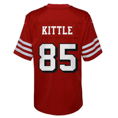 George Kittle San Francisco 49ers Youth Game Jersey Scarlet | Nike for Sale