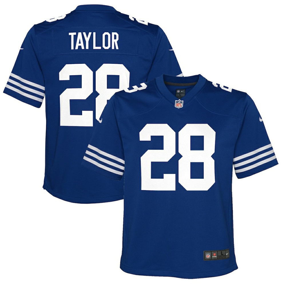 Jonathan Taylor Indianapolis Colts Youth Game Jersey Royal | Nike for Sale