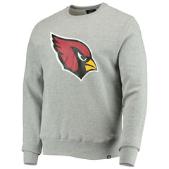 Arizona Cardinals '47 Imprint Headline Logo Pullover Sweatshirt Heathered Gray | 47 brand