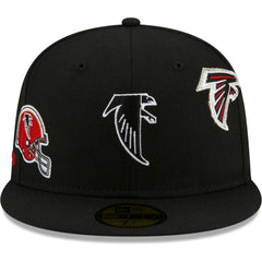 Atlanta Falcons New Era Just Don 59FIFTY Fitted Hat Black | NFL