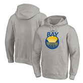 Golden State Warriors The Bay Logo Pullover Hoodie Heathered Gray - NBA