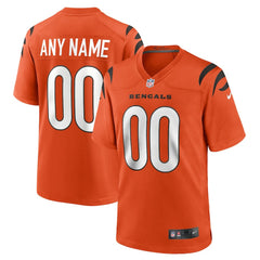 Cincinnati Bengals Youth Alternate Game Custom Jersey Orange | Nike for Sale