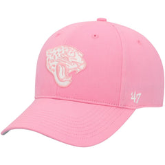 Jacksonville Jaguars '47 Girls Youth Rose MVP Adjustable Hat Pink | 47 brand