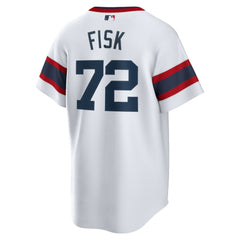 Carlton Fisk Chicago White Sox Nike Home Cooperstown Collection Team Player Jersey - MLB