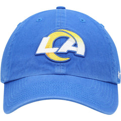 Los Angeles Rams '47 Clean Up Primary LA Adjustable Hat Royal | 47 brand