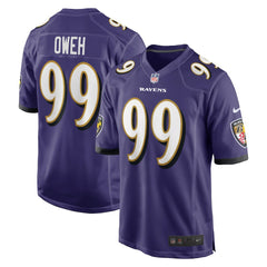 Odafe Oweh Baltimore Ravens Game Jersey Purple | Nike for Sale