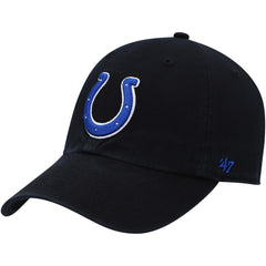 Indianapolis Colts '47 Clean Up Alternate Adjustable Hat Black | 47 brand