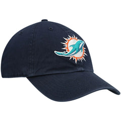 Miami Dolphins '47 Clean Up Alternate Adjustable Hat Navy | 47 brand