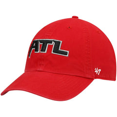 Atlanta Falcons '47 Clean Up Alternate Adjustable Hat Red | 47 brand