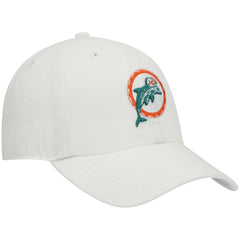 Miami Dolphins '47 Clean Up Adjustable Hat White | 47 brand
