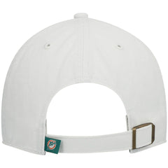 Miami Dolphins '47 Clean Up Adjustable Hat White | 47 brand