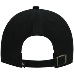 New Orleans Saints '47 Clean Up Script Adjustable Hat Black | 47 brand