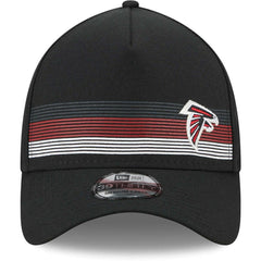 Atlanta Falcons New Era Flawless Stripe 39THIRTY Flex Hat Black | NFL