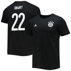 Serge Gnabry Bayern Munich Amplifier Name & Number T-Shirt Black | Adidas discount