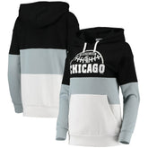 Chicago White Sox G-III Sports by Carl Banks Women's Block and Tackle Colorblock Pullover Hoodie - MLB