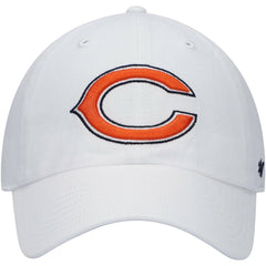 Chicago Bears '47 Logo Clean Up Adjustable Hat White | 47 brand