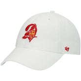 Tampa Bay Buccaneers '47 Clean Up Adjustable Hat White | 47 brand