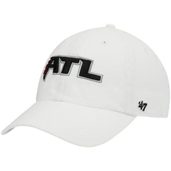 Atlanta Falcons '47 Clean Up Adjustable Hat White | 47 brand