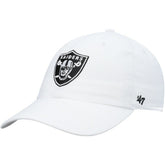 Las Vegas Raiders '47 Clean Up Adjustable Hat White | 47 brand