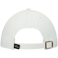 Baltimore Ravens '47 Clean Up Adjustable Hat White | 47 brand