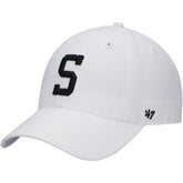 Pittsburgh Steelers '47 Clean Up Adjustable Hat White | 47 brand