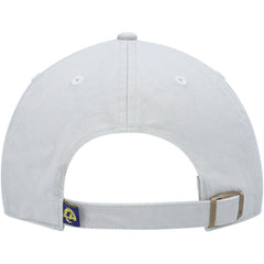 Los Angeles Rams '47 Logo Clean Up Adjustable Hat Gray | 47 brand