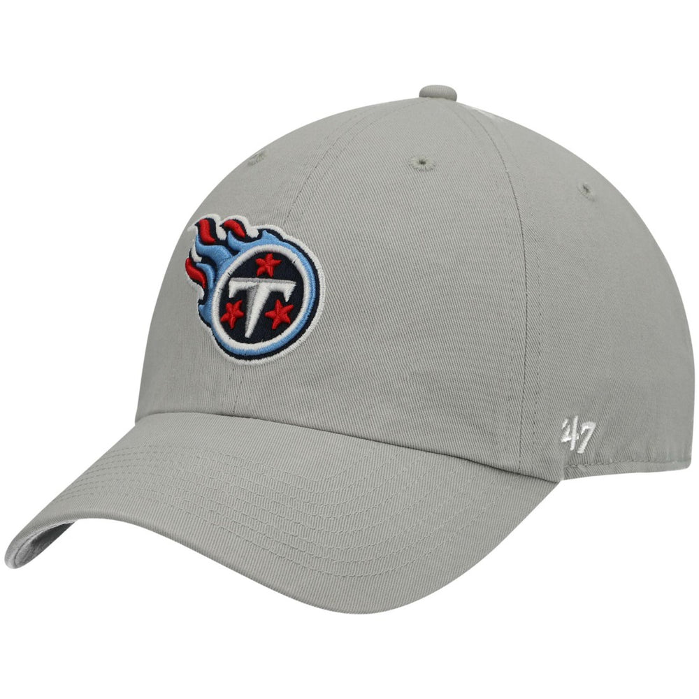 Tennessee Titans '47 Clean Up Adjustable Hat Gray | 47 brand
