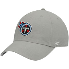 Tennessee Titans '47 Clean Up Adjustable Hat Gray | 47 brand