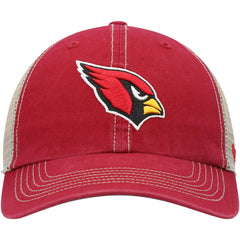 Arizona Cardinals '47 Trawler Trucker Clean Up Snapback Hat Cardinal/Natural | 47 brand