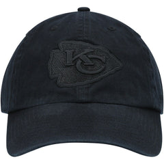 Kansas City Chiefs '47 Team Tonal Clean Up Adjustable Hat Black | 47 brand