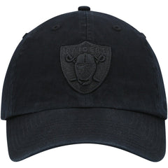 Las Vegas Raiders '47 Team Tonal Clean Up Adjustable Hat Black | 47 brand