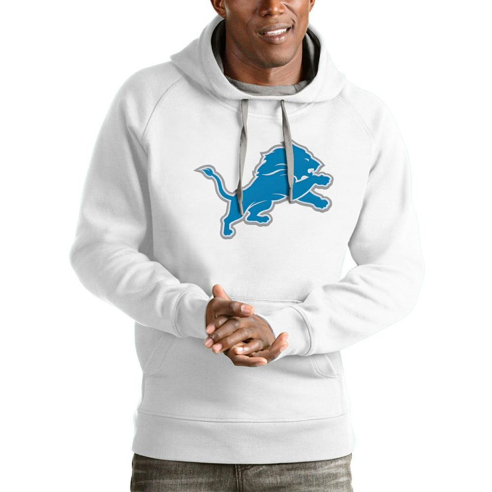 Detroit Lions Antigua Victory Pullover Hoodie White | NFL
