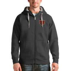 Chicago Bears Antigua Victory Full-Zip Hoodie Charcoal | NFL