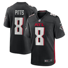 Kyle Pitts Sr. Atlanta Falcons Youth Game Jersey Black | Nike for Sale