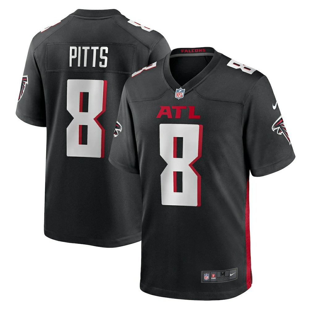 Kyle Pitts Atlanta Falcons Game Jersey Black | Nike for Sale