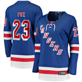 Adam Fox New York Rangers Fanatics Women's Home Breakaway Jersey - Blue - NHL