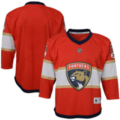 Florida Panthers Youth Home Replica Blank Jersey - Red - NHL