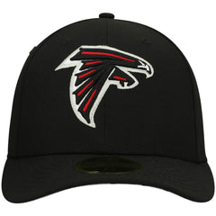 Atlanta Falcons New Era Omaha Low Profile 59FIFTY Fitted Hat Black | NFL