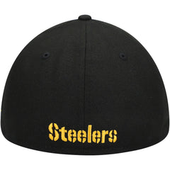 Pittsburgh Steelers New Era Omaha Low Profile 59FIFTY Fitted Hat Black | NFL