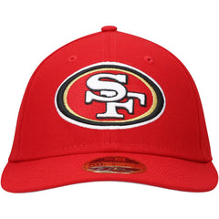 San Francisco 49ers New Era Omaha Low Profile 59FIFTY Fitted Hat Scarlet | NFL