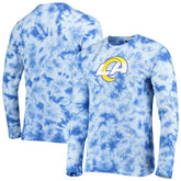 Los Angeles Rams New Era Tie-Dye Long Sleeve T-Shirt Royal | NFL
