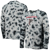 Atlanta Falcons New Era Tie-Dye Long Sleeve T-Shirt Black | NFL