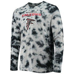Atlanta Falcons New Era Tie-Dye Long Sleeve T-Shirt Black | NFL