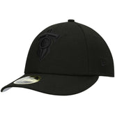 Tennessee Titans New Era Alternate Logo Black on Black Low Profile 59FIFTY II Fitted Hat Black | NFL