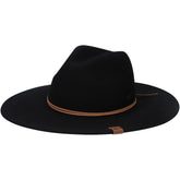 Seattle Seahawks New Era Women's Willow Wide Brim Fedora Black | NFL