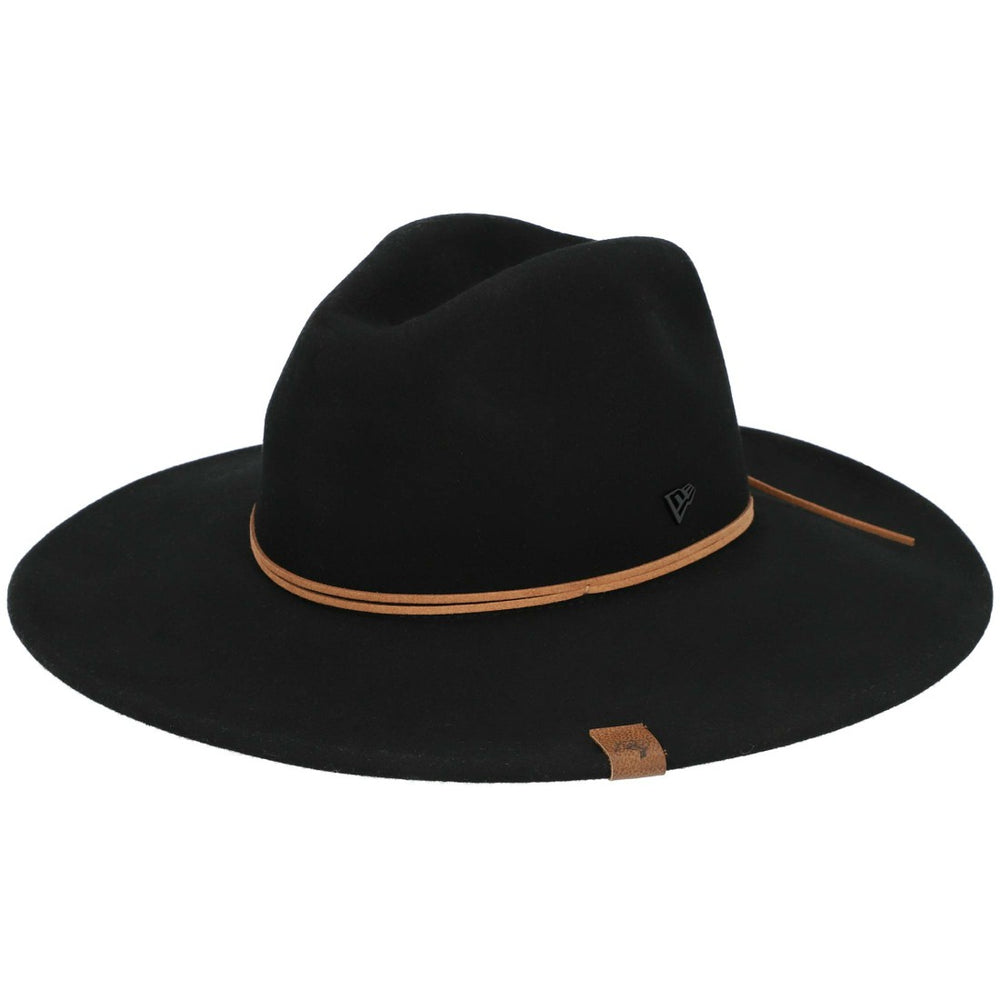 Tampa Bay Buccaneers New Era Women's Willow Wide Brim Fedora Black | NFL